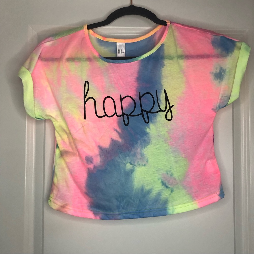 Happy Crop Top
